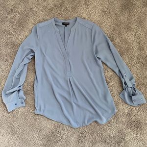 The limited dusty blue blouse Small